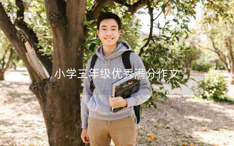 小学三年级优秀满分作文