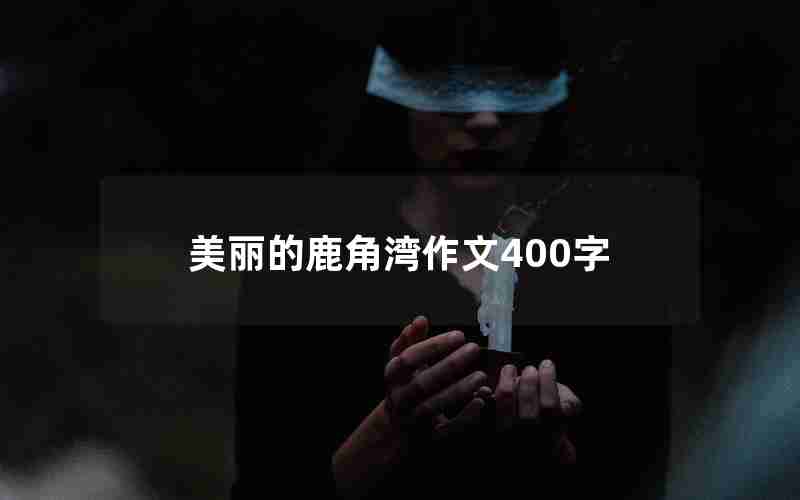 美丽的鹿角湾作文400字