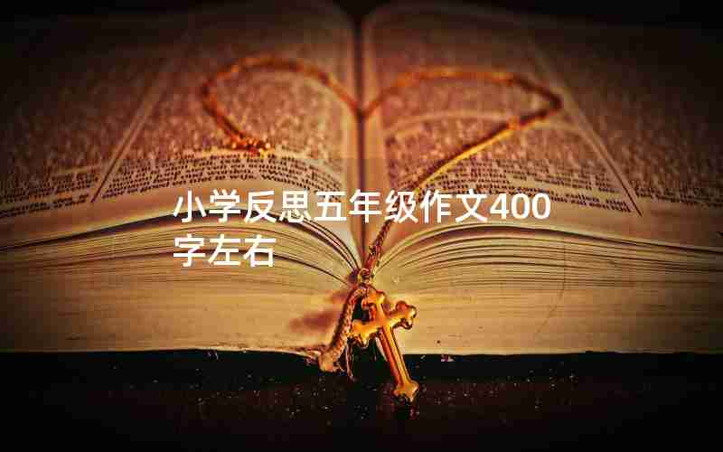 小学反思五年级作文400字左右