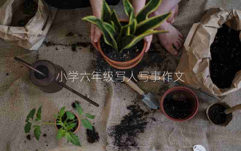 小学六年级写人写事作文
