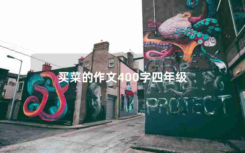 买菜的作文400字四年级