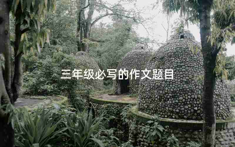 三年级必写的作文题目