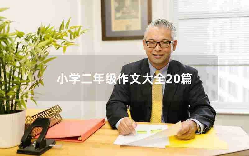 小学二年级作文大全20篇
