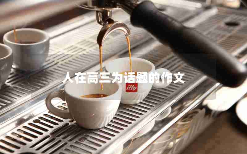人在高三为话题的作文