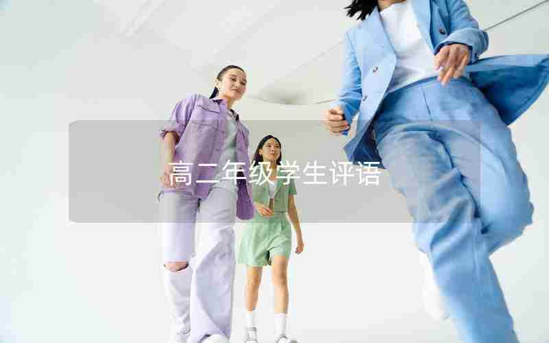 高二年级学生评语
