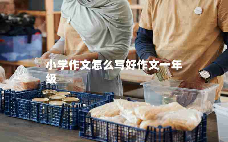 小学作文怎么写好作文一年级