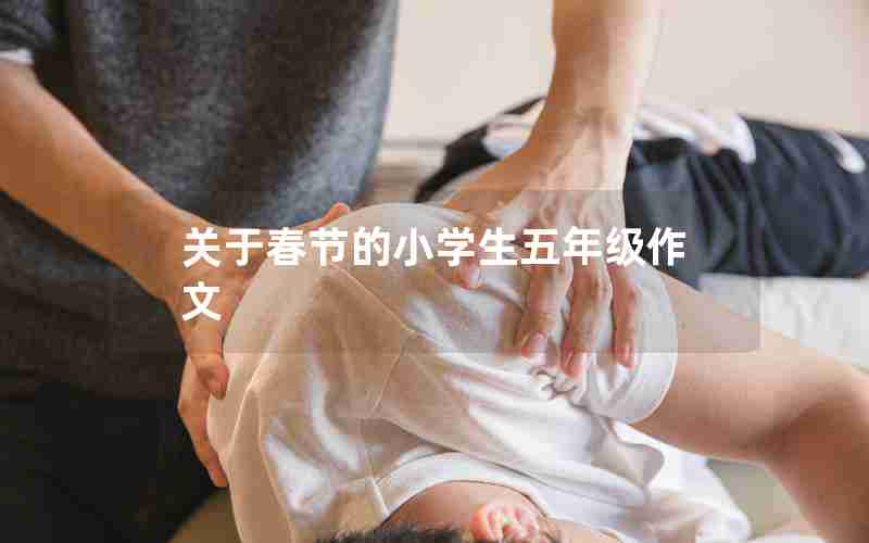 关于春节的小学生五年级作文