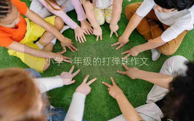小学一年级的打弹珠作文