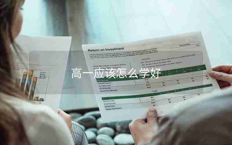 高一应该怎么学好