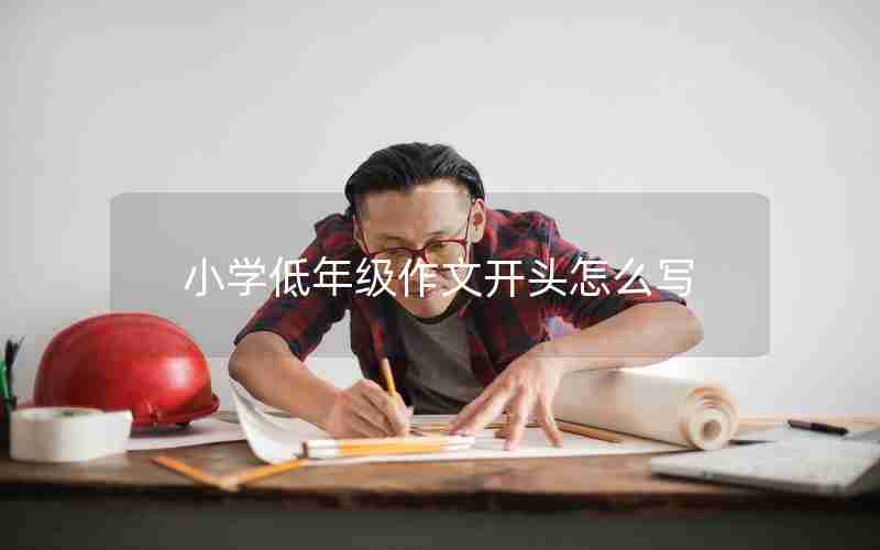 小学低年级作文开头怎么写