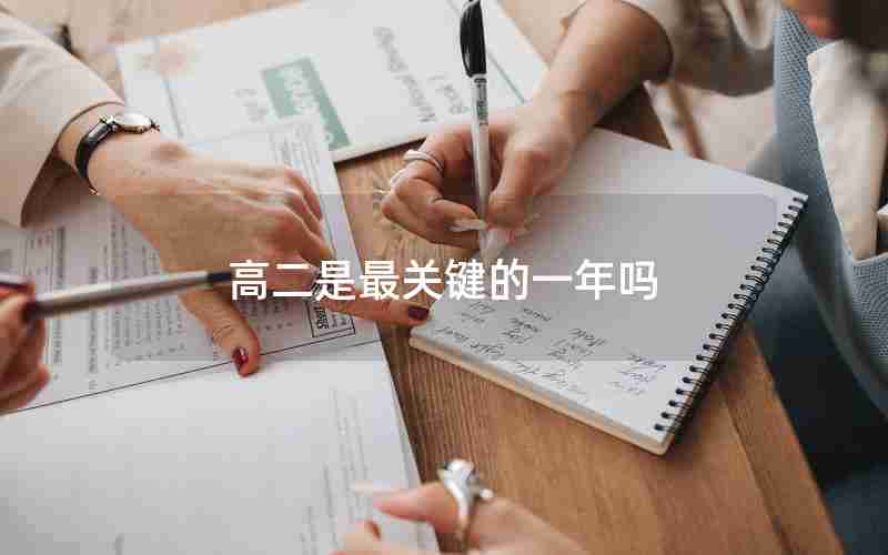 高二是最关键的一年吗