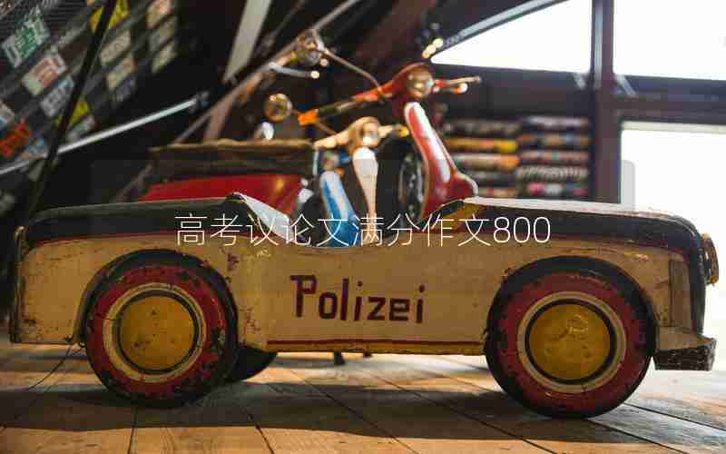高考议论文满分作文800