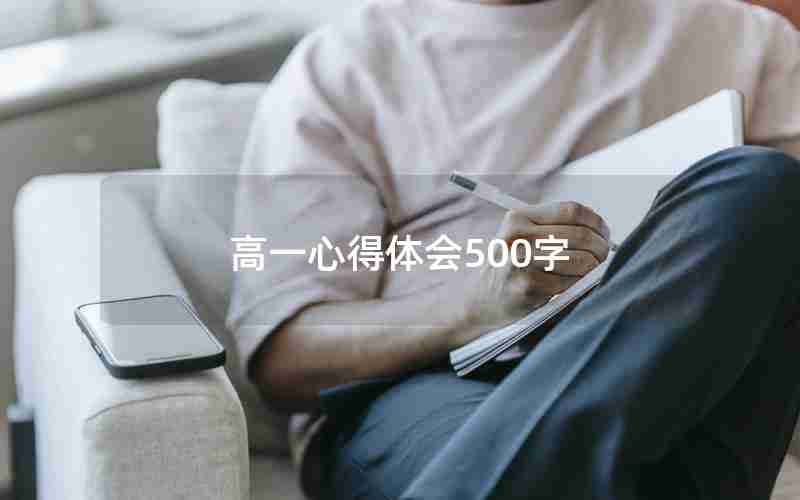 高一心得体会500字