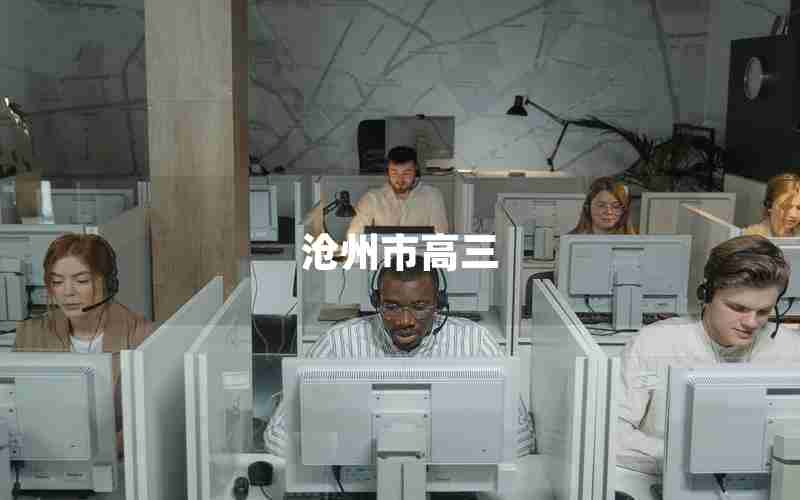沧州市高三