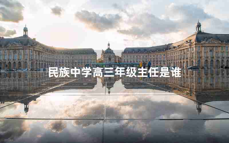 民族中学高三年级主任是谁