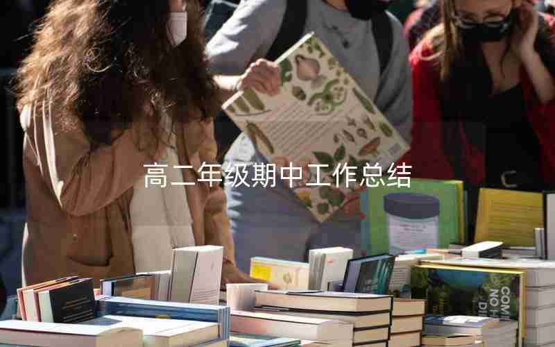 高二年级期中工作总结