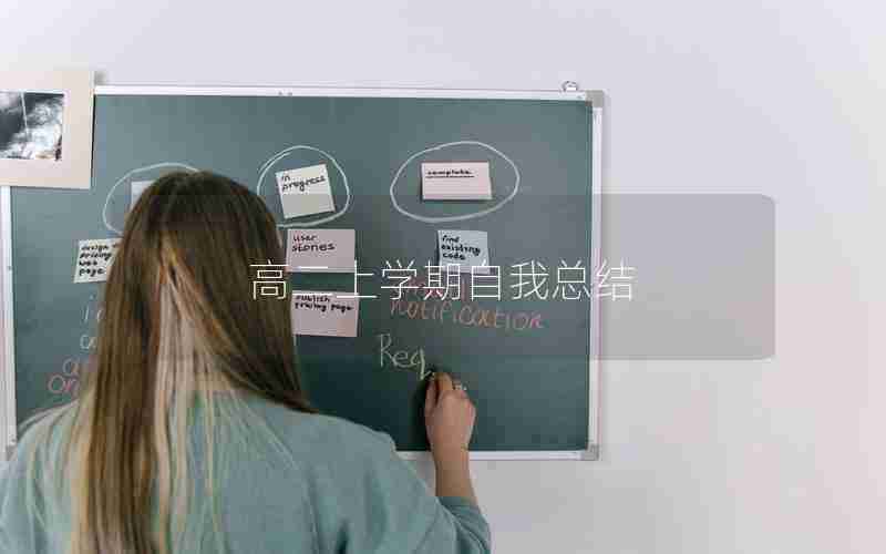 高二上学期自我总结