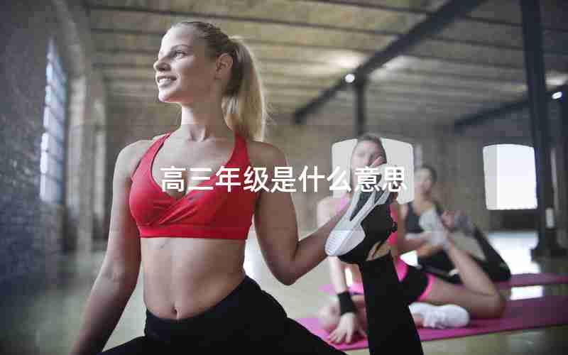 高三年级是什么意思