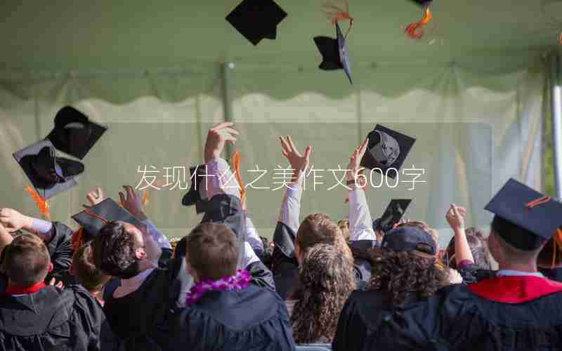 发现什么之美作文600字