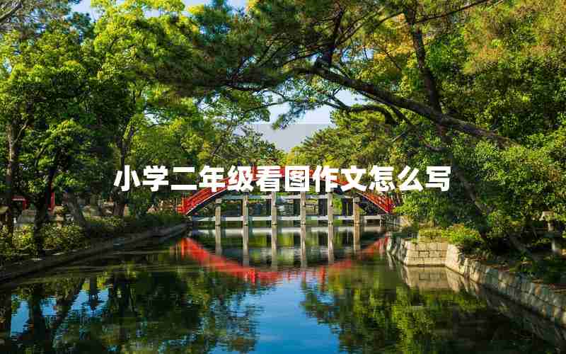 小学二年级看图作文怎么写