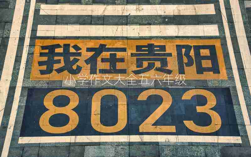 小学作文大全五六年级