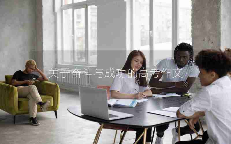 关于奋斗与成功的高考作文