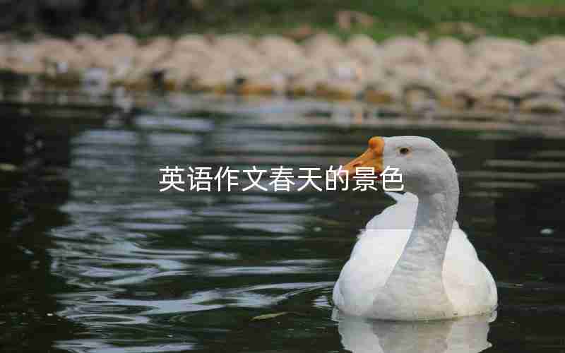英语作文春天的景色