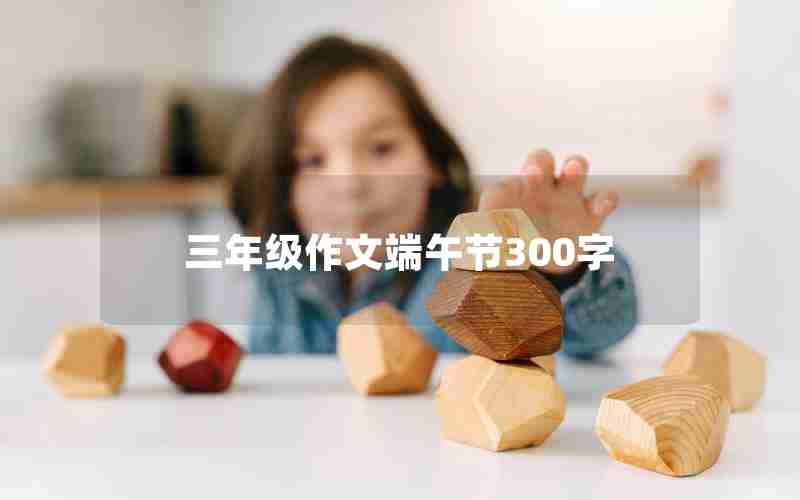 三年级作文端午节300字