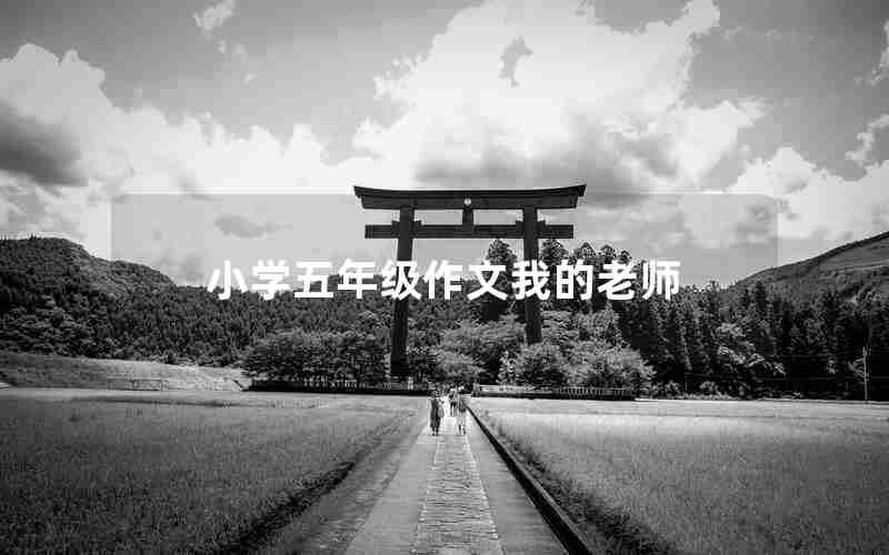 小学五年级作文我的老师