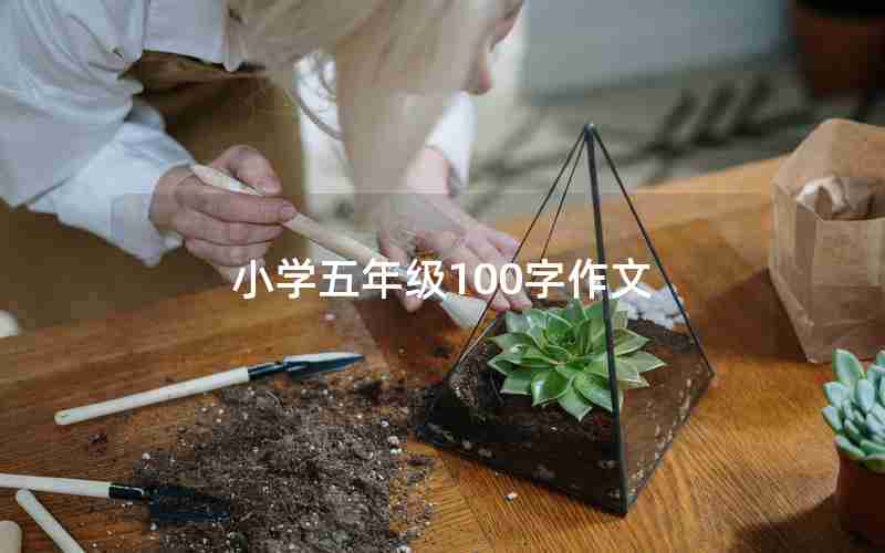 小学五年级100字作文