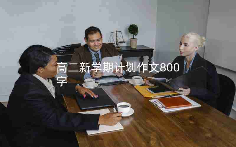 高二新学期计划作文800字