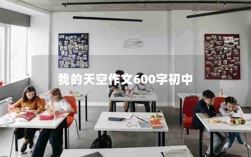 我的天空作文600字初中
