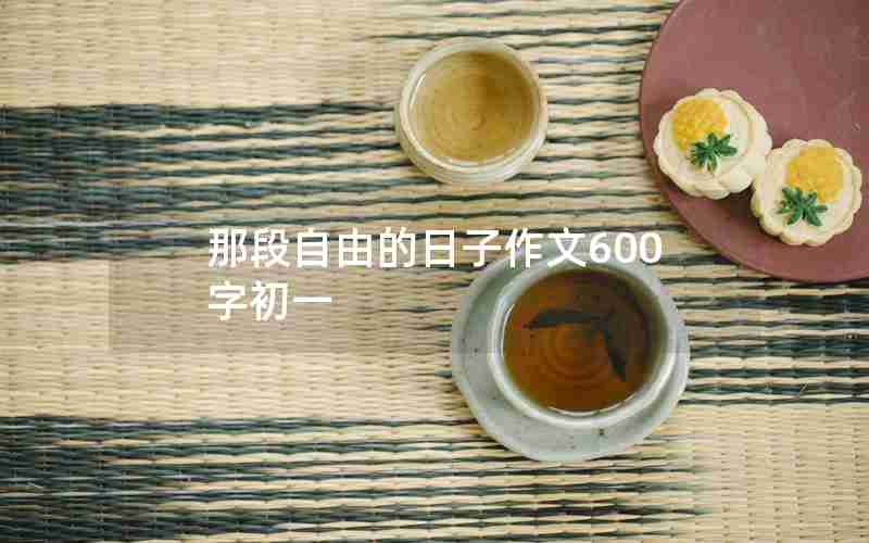 那段自由的日子作文600字初一