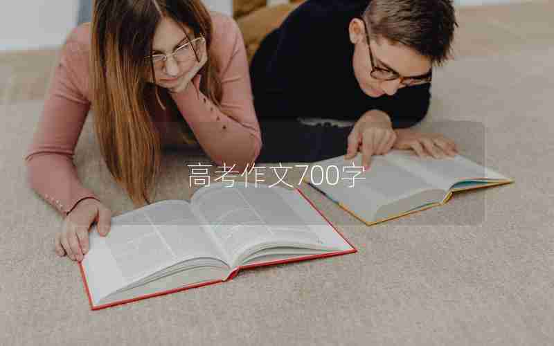 高考作文700字