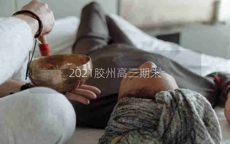 2021胶州高三期末