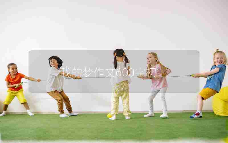 我的梦作文600字初一