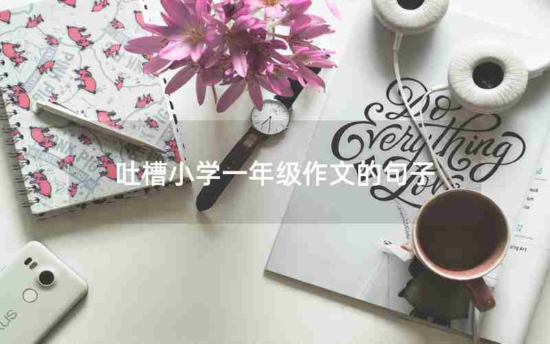 吐槽小学一年级作文的句子