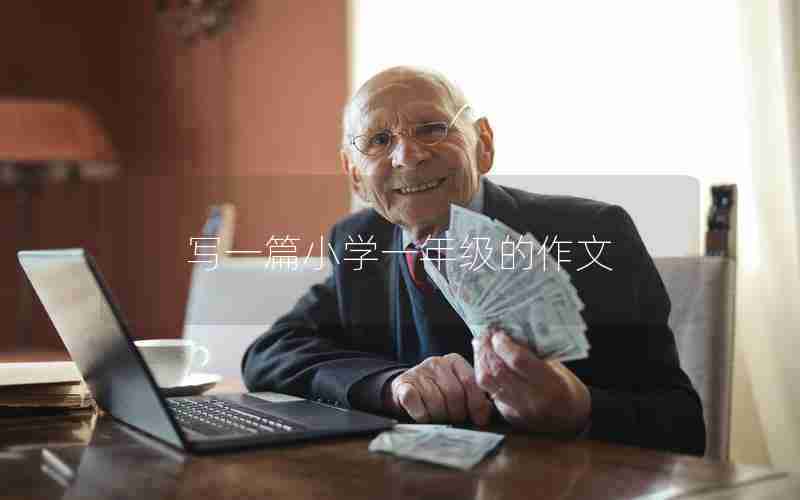 写一篇小学一年级的作文