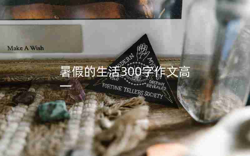暑假的生活300字作文高一