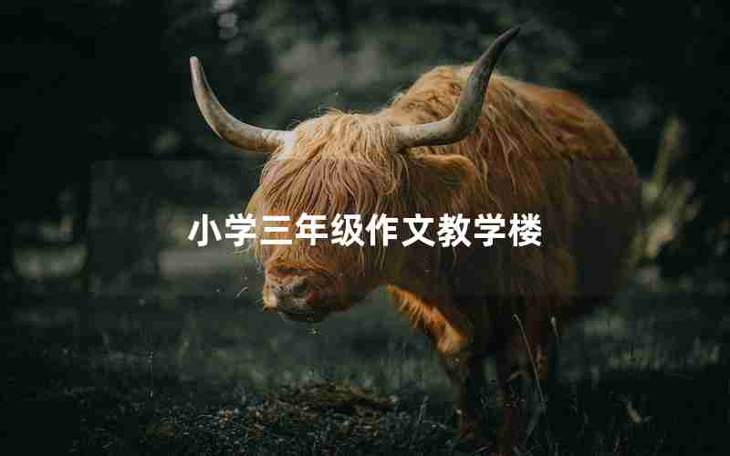 小学三年级作文教学楼
