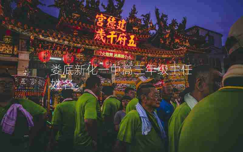 娄底新化一中高三年级主任姓名