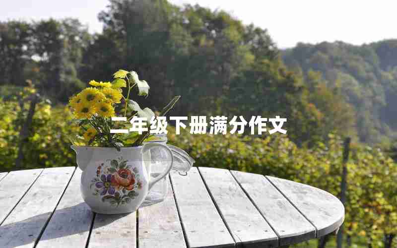 二年级下册满分作文