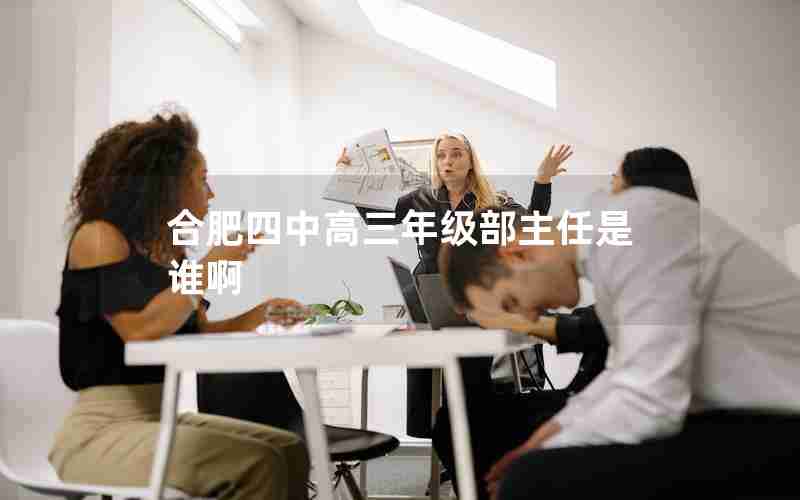 合肥四中高三年级部主任是谁啊