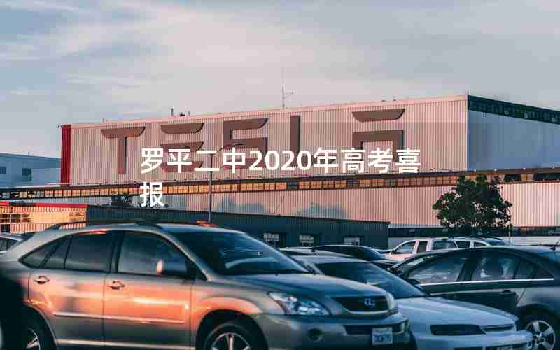 罗平二中2020年高考喜报