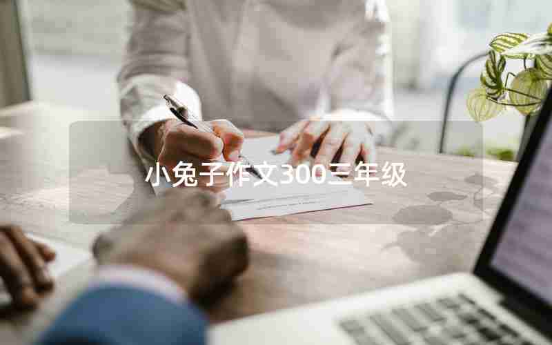 小兔子作文300三年级