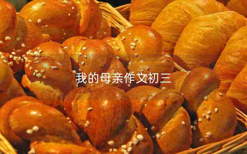 我的母亲作文初三