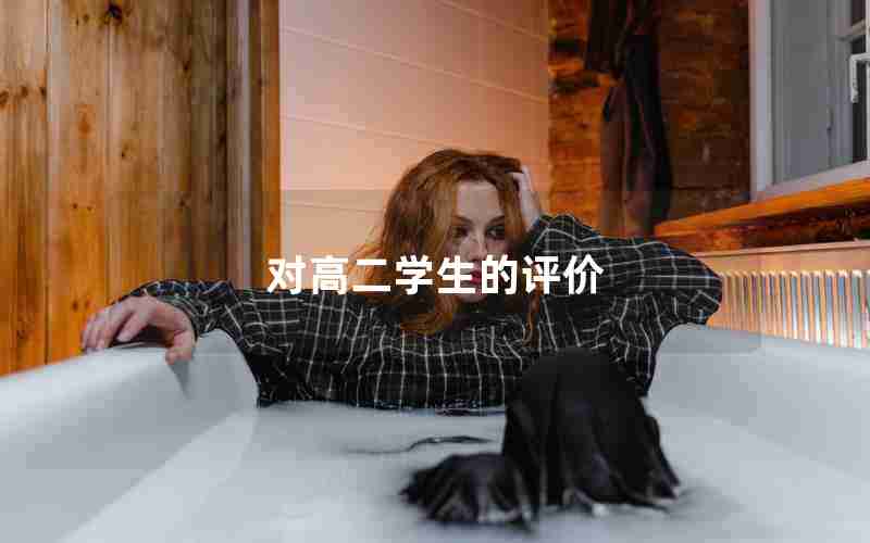 对高二学生的评价