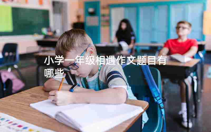 小学一年级相遇作文题目有哪些