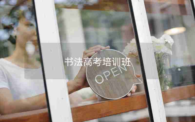 书法高考培训班