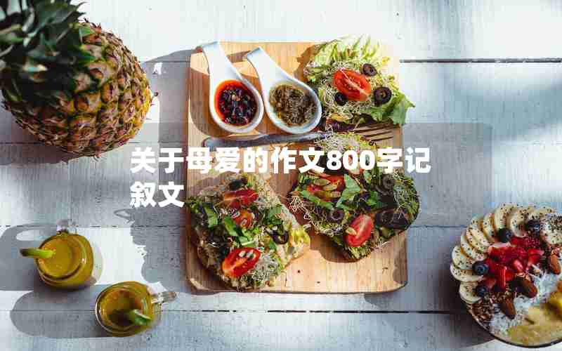 关于母爱的作文800字记叙文